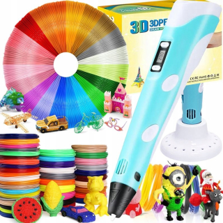 Pero 3D tlačiareň Set pera + náplne 209 metrov + 5 ďalších produktov
